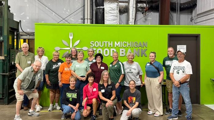 Calhoun County Spartans at South Michigan Food Bank details